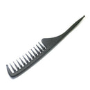 Wide Tooth Rake Comb with Tail for Curly Beach Waves Detangle Wet Hair
