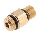 Outlet Metric Fitting M14 M14X1.5 Male to 1/4" Male NPT Pipe Gauge Adapter