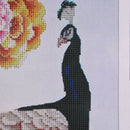 DIY 5D Diamond mosaic Peacocks Painting Cross Stitch Kits Embroidery 50*100CM Z