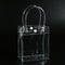 New Women Clear Tote Bag Transparent PVC Purse Shoulder Handbag Shopper Handles