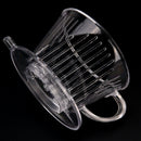 Clear Coffee Filter Cup Cone Drip Dripper Maker Brewer Holder Plastic Reusable3C