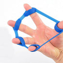 3pcs Silicone Finger Gripper Strength Resistance Band Hand Grip Exercise