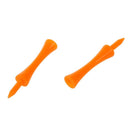 50pcs 70mm Big Castle Golf Tees (Orange) Z2R5