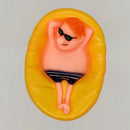 Cartoon Floating Pool Thermometer with String Pond Water Temperature Gauge