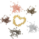 100x Daisy Flower Spacer Beads Necklace DIY Loose Beads Jewelry Making Findings