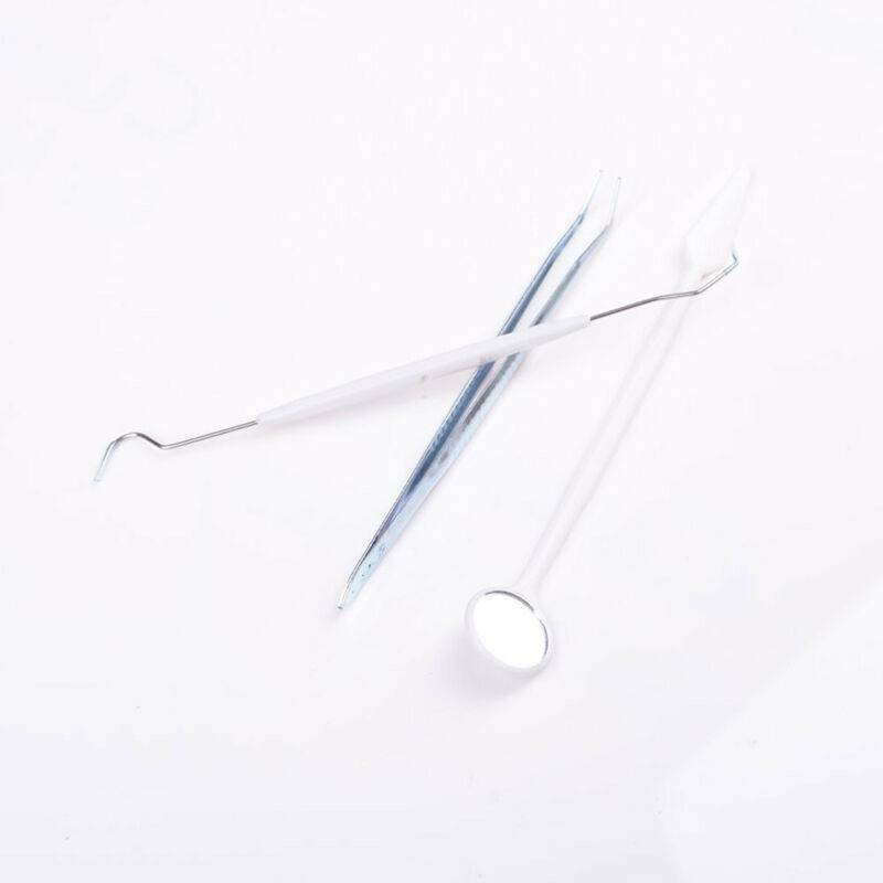 3pcs/set Dental Tool Hygiene Tooth Examination Tools Dentist Teeth Clean Mouth Y