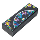 DIY Diamond Painting Leather Eyeglasses Storage Box Case Sunglasses Holder