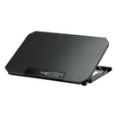 Portable 15.6"-17" Notebook Laptop Cooler Pad 2 Fans 2 USB Ports Black