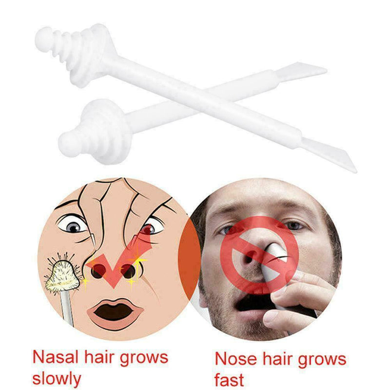 20Pcs Nose Wax Stick Nasal Hair Removal Kits Natural Beeswax Formula New Sa A4Q7