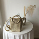 Bohemian Style Fashionable Handmade Handbag Simple Natural Straw Bag Crossb