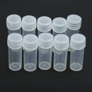 50Pc 5g Plastic Volume Sample Bottle 5ML Small Bottle Vial Storage Container Jar