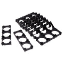 10pcs/lot 32650 3x Battery Holder Bracket Cell Safety Anti Vibration Plasti