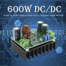 600W DC/DC 10-60V to 12-80V Step-up Solar Notebook Power Supply Module Board