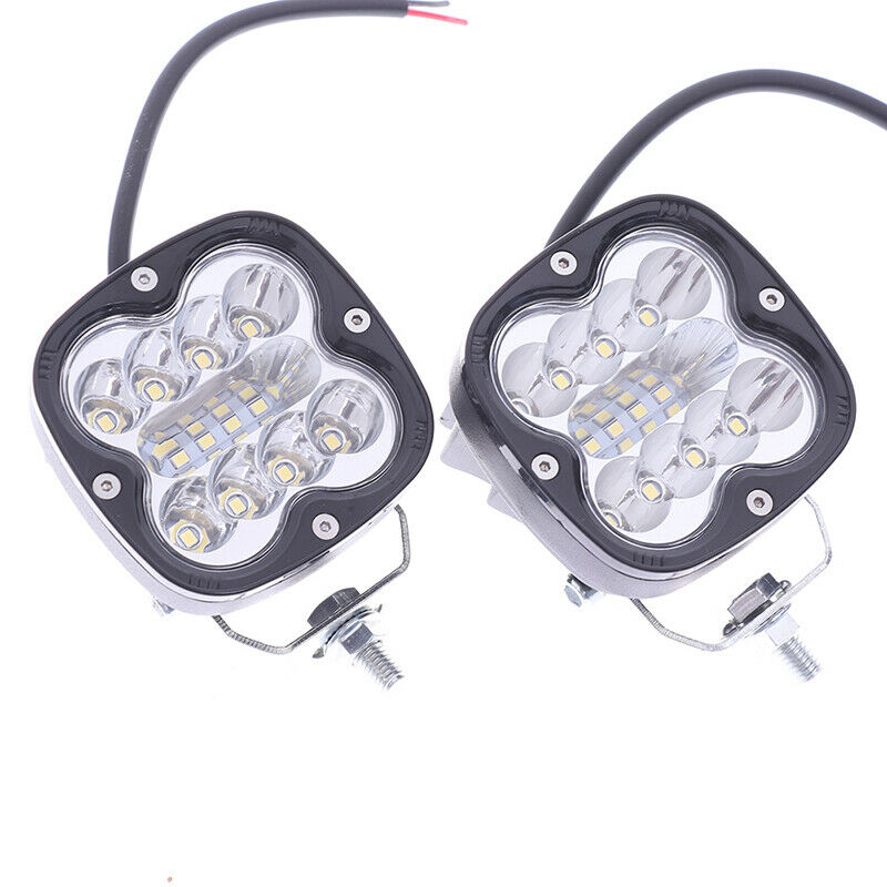 2Pcs 3inch 36W 12LED Work Light Bar Spot Beam Driving Off Road SUV ATV 7000SEAU