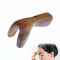 fragrant wood facial nose gua sha tool acupoint massage hand rollerspamassageTA