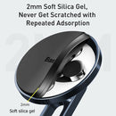 Car Phone Holder Magnetic Dashboard 360 Rotation Bracket w/Hollowed Cable Clip