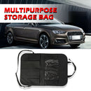 Car Seat Back Organizer 420D Oxford Fabric Waterproof Storage Bag Kick Mat
