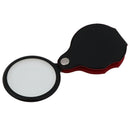 Mini Pocket 8X 50mm Folding Jewelry Magnifier Magnifying Eye Glass Loupe L V Cy