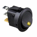 8PCS LED Dot Light 12V Car Auto Boat Round Rocker ON/OFF TOGGLE SPST SWITCH Y9V2
