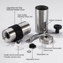 Stainless Steel 304  Manual Coffee Bean Grinder Mill Hand Grinder Kitchen ToM5F5