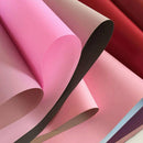 20X Korean Flowers Two-Tone Paper Packaging Gift Neutral Florist Wrapping Paper