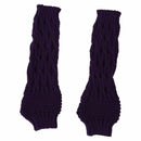 Gloves Braided Knitted Oversleeve Hand Arm more Hot Fingerless Gloves (Purp Y5A8