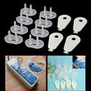 24x Baby Toddler Clear 2 Pin Electric Outlet Safety Cover Protective Plug Guard