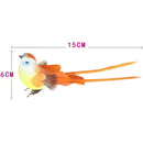 DIY mini craft birds artificial bird feather foam simulation bird home decor  Tw