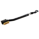 2 Sides Golf Club Cleaning Brush with Snap Clip S1F8