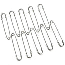 10 PCS 4 Inch Large Metal Safety Pin--Big and Strong Enough to Hold