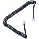 Replacement RJ9 4P4C Plug Coiled Stretchy Telephone Handsets Cable Line Bla R3P1