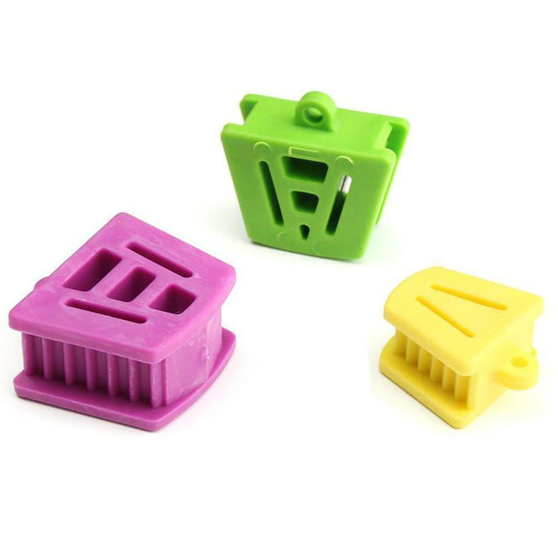 3X Healthy Dental Silicone Mouth Bite Block Rubber Mouth Opener Cheek Retractor