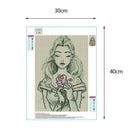5D DIY Full Drill Diamond Painting Beauty Cross Stitch Embroidery Mosaic