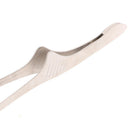 Salad Stainless Steel Heat Resistant Food Clip BBQ Tongs Grilling TweezerB Ew