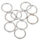 Split Flat Key Rings, 100