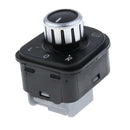 Reverse Mirror Knob Switch Button Cap Conversion Kit for VW Golf MK5 Passat