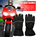 1 Pair Electric Heated Thermal Gloves 3 Modes Winter Cycling Ski Gloves