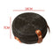 Black Beach Retro Rattan Bag Woven Handmade Ladies Round Sling Straw Bag (CiC1B9
