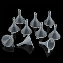 10pcs Set Plastic Mini Bottle For Perfume Diffuser Liquid Oil Funnels Labs Hot
