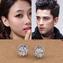 Hot Fashion Women Lady Elegant Crystal Rhinestone Ear Stud Earrings Gift Jewelry