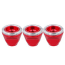 3xMountain Bike Bicycle Hub Axie Bolt Quick Release Screw Caps Lever Nuts M5 Red