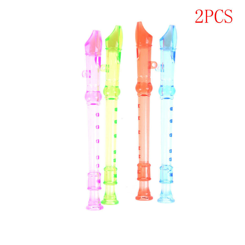 2pcs Random Color Small Baby Kids Music Instrument Whistle Educational Toys JR