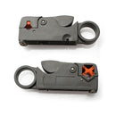 Coaxial Rotary Stripper Cable Cutter Pliers Wire Stripping Crimping Tools A