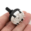 2pcs RS26 1 Pole Position 12 Selectable Band Rotary Channel Selector Switch  Z