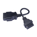 OBD2 16pin Male To Female ELM327 Extension Cable Diagnostic Connector Adapter