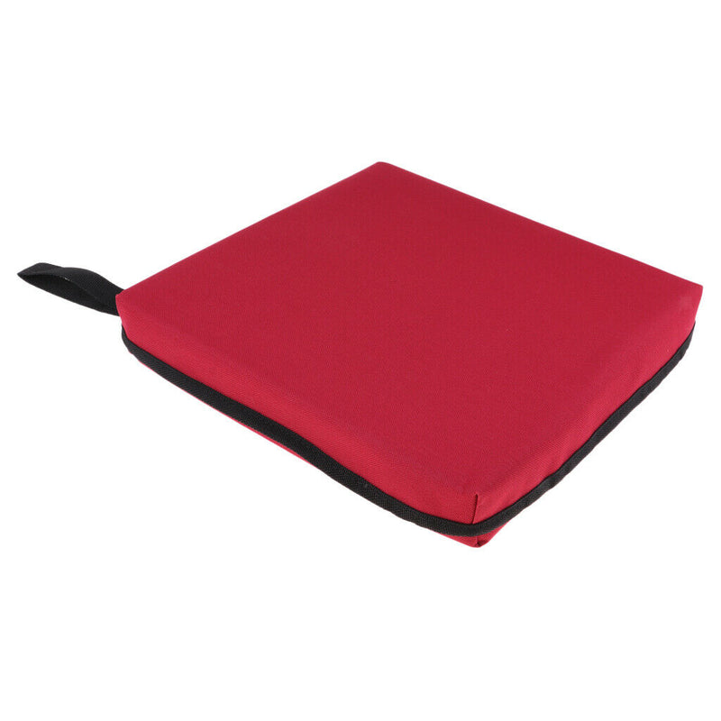 Waterproof Chair Seat Cushion Pad Outdoor Garden Camping Mat Stool Red