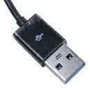 1 meter USB 3.0 data, charging cable, Huawei Mediapad 10 FHD tablet black