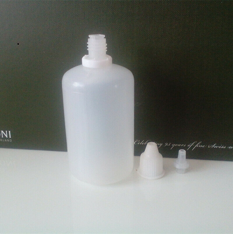 5 x squeezable Empty Eye Liquid Dropper liquid bottle 100ml R3F8