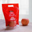 50Pcs Christmas Gift Bag Nougat Cookies Packaging Zipper Closure Bag Baking