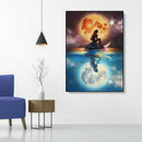 5D DIY Full Drill Diamond Painting Mermaid Cross Stitch Embroidery Mosaic A